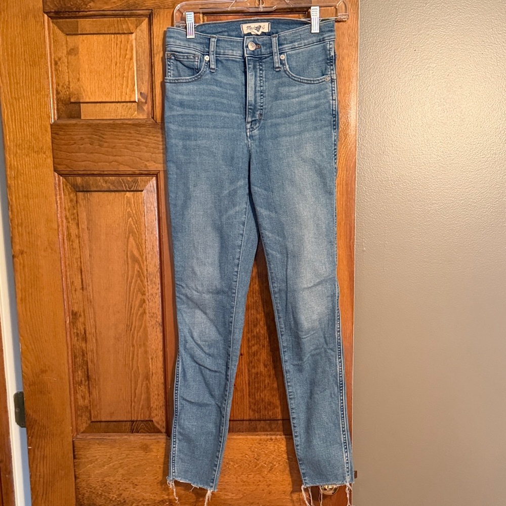 Madewell 10” high-rise skinny jeans